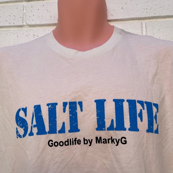 Marky apparel men’s “salt life “ Tee size L - Picture 2 of 5
